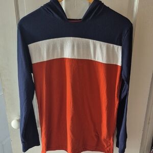 The Children's Place Navy and Orange Hoodie